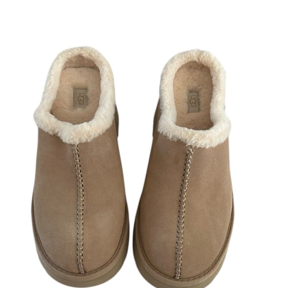 UGG NEW HEIGHTS COZY CLOG DRIFTWOOD SHOES - WOMEN'S 12, NWOT